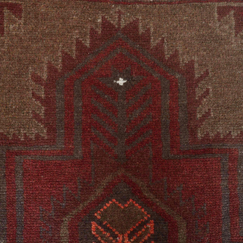 Elegant Overdyed Handmade Rug 4.6x3 ft