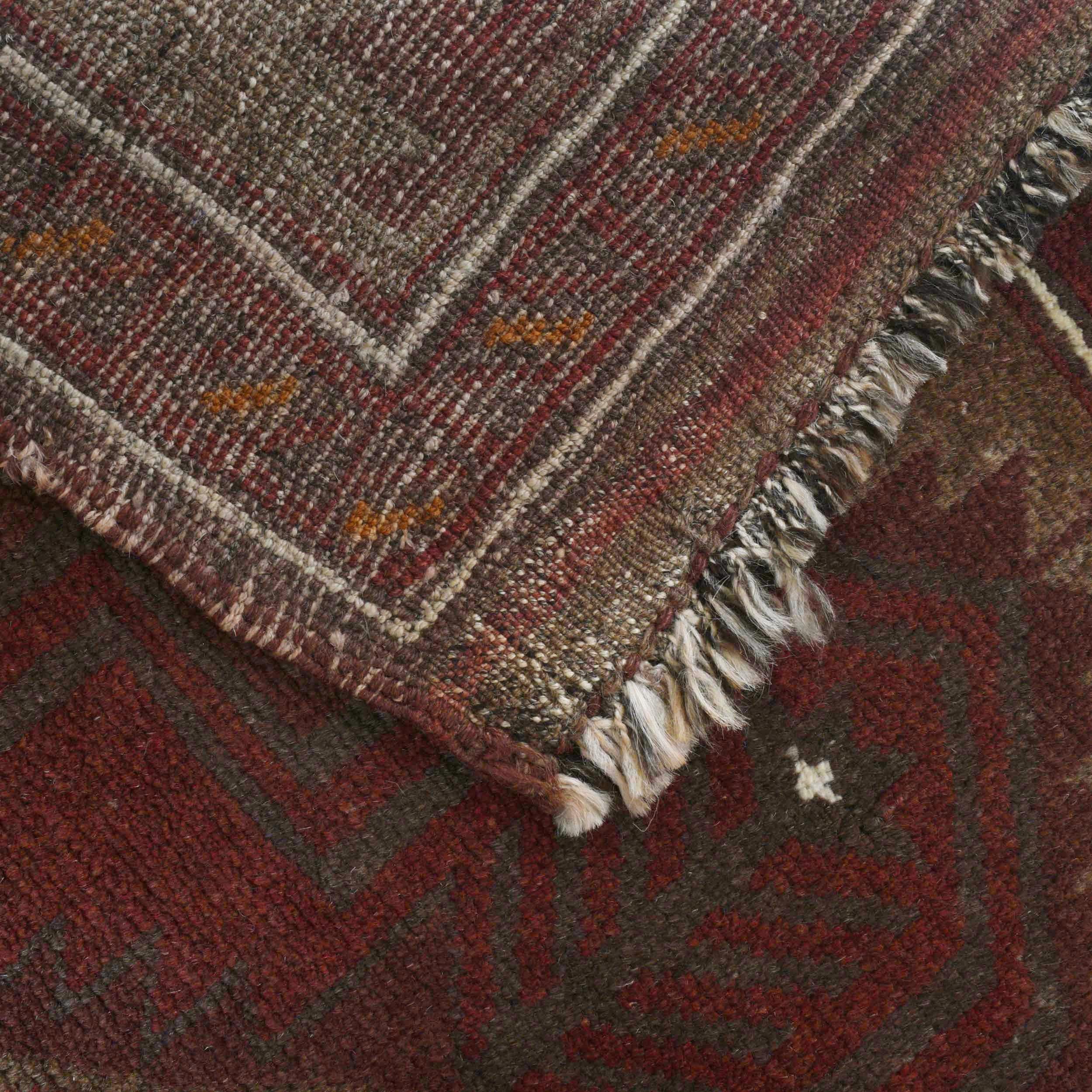 Elegant Overdyed Handmade Rug 4.6x3 ft