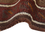 Elegant Overdyed Handmade Rug 4.6x3 ft