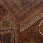Premium Quality Overdyed Wool Carpet 4.4x2.8 ft