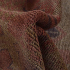 Handmade Colorful Overdyed Carpet 4.4x3 ft