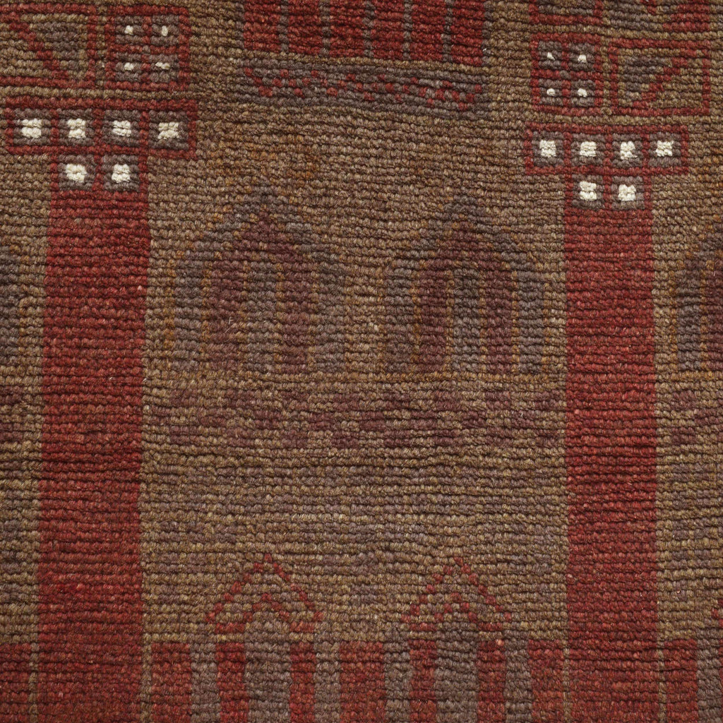 Premium Handmade Overdyed Area Rug 4.2x2.6 ft
