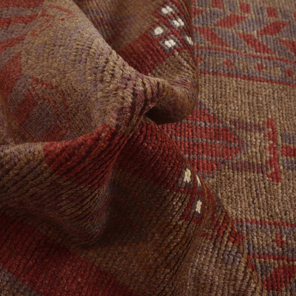 Premium Handmade Overdyed Area Rug 4.2x2.6 ft