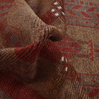 Premium Handmade Overdyed Area Rug 4.2x2.6 ft