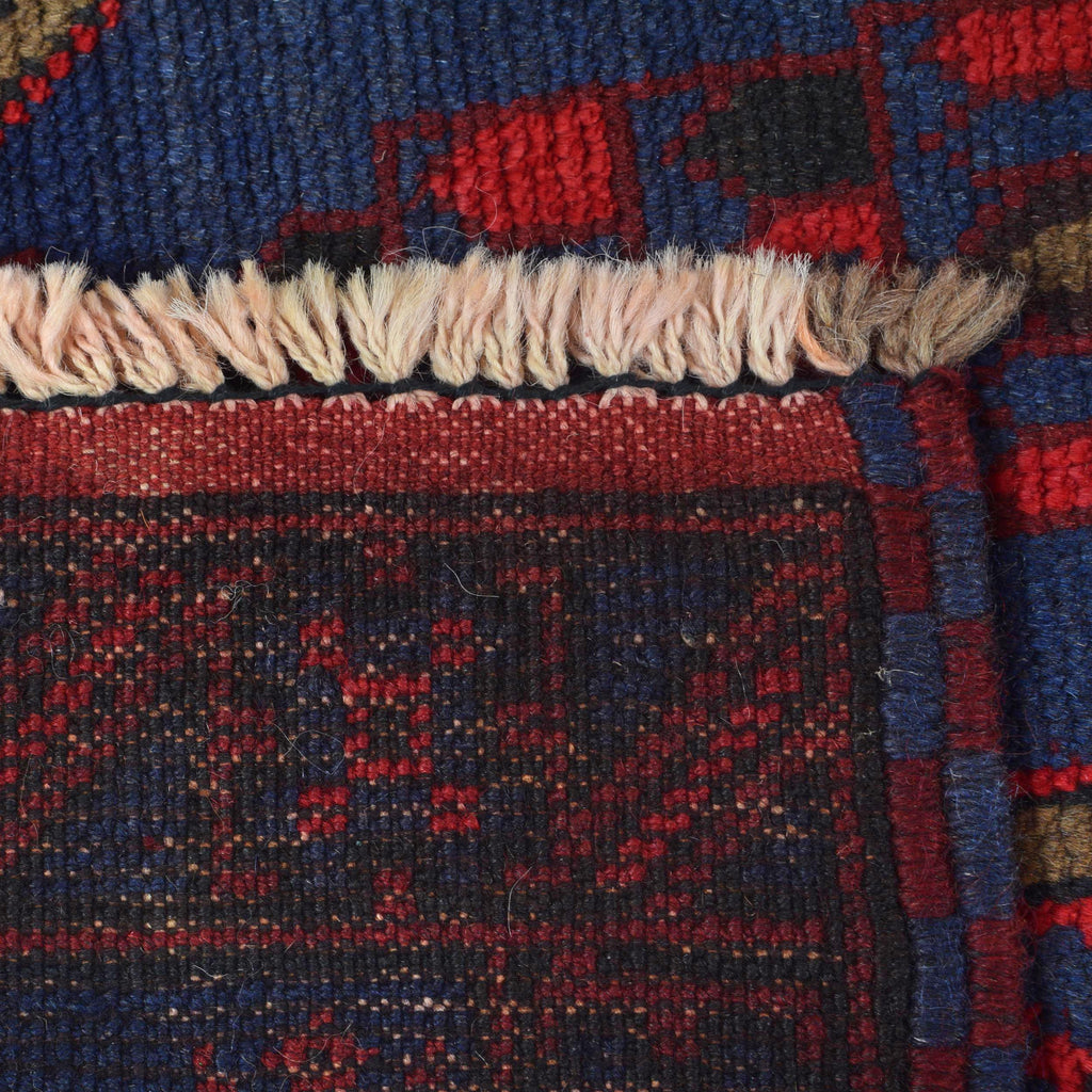Afghan Handcrafted Prayer Rug 4.6x2.7 ft
