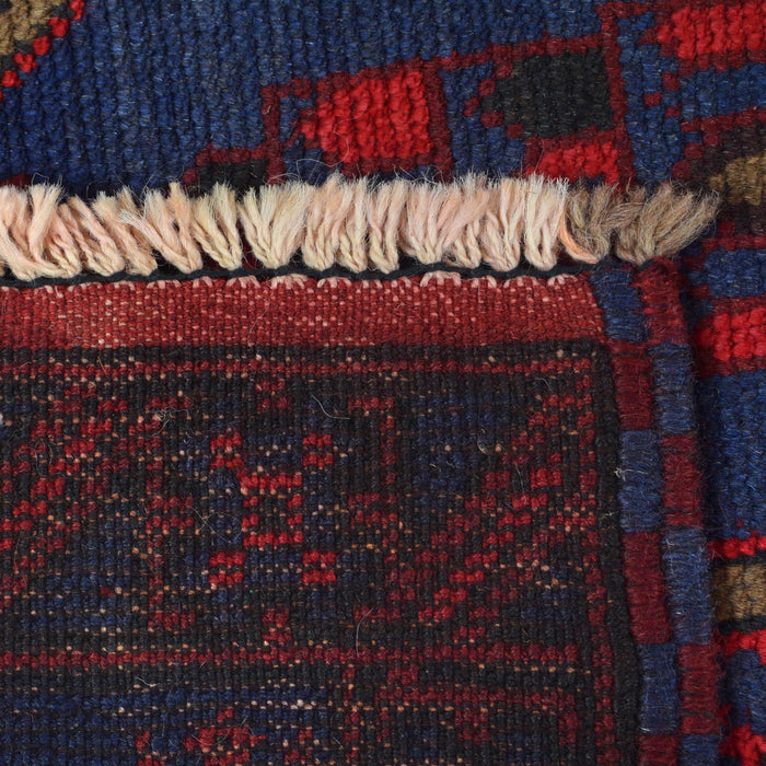 Afghan Handcrafted Prayer Rug 4.6x2.7 ft