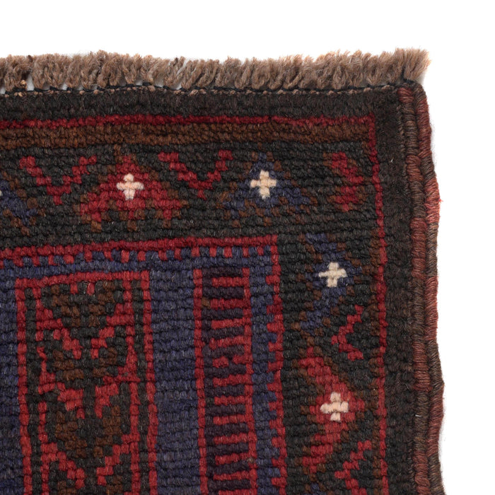 Prayer Rug Nomadic Style 4.5x2.7 ft