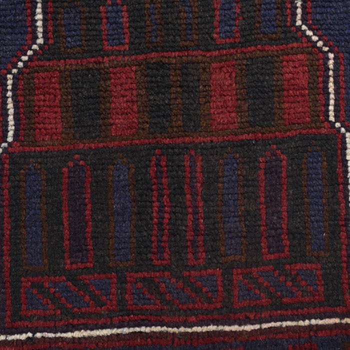 Prayer Rug Nomadic Style 4.5x2.7 ft