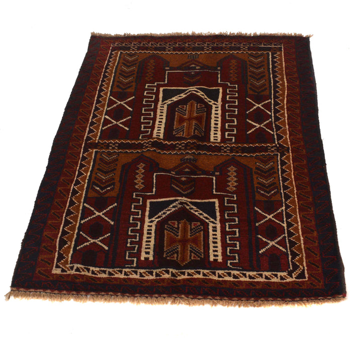 Afghan Fine Woven Prayer 4.2x2.8 ft