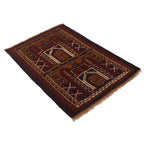 Afghan Fine Woven Prayer 4.2x2.8 ft