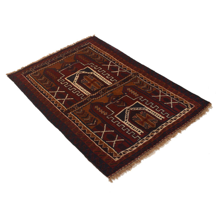 Afghan Fine Woven Prayer 4.2x2.8 ft