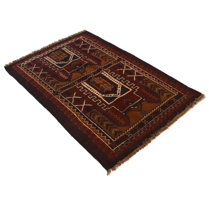 Afghan Fine Woven Prayer 4.2x2.8 ft