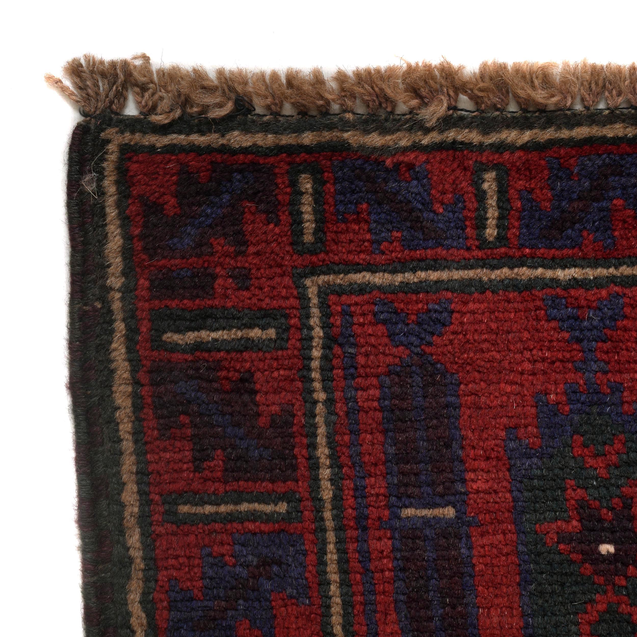 Prayer Mat Afghan Heritage 4.6x2.9 ft