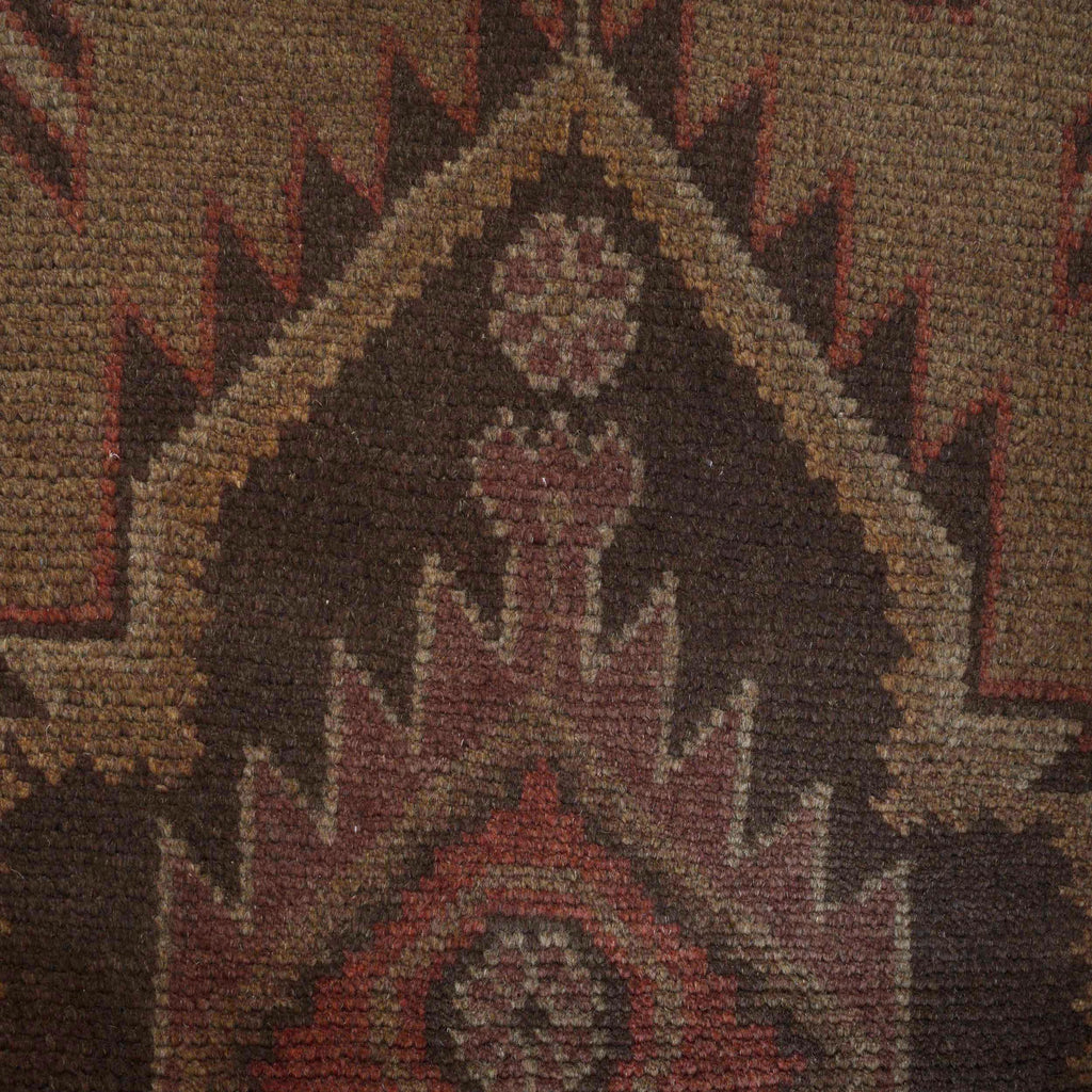 Classic Overdyed Persian Look Rug 4.1x2.6 ft
