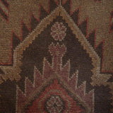 Classic Overdyed Persian Look Rug 4.1x2.6 ft