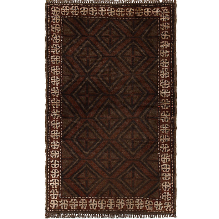 Afghan rug, handwoven rug, overdyed rug, 