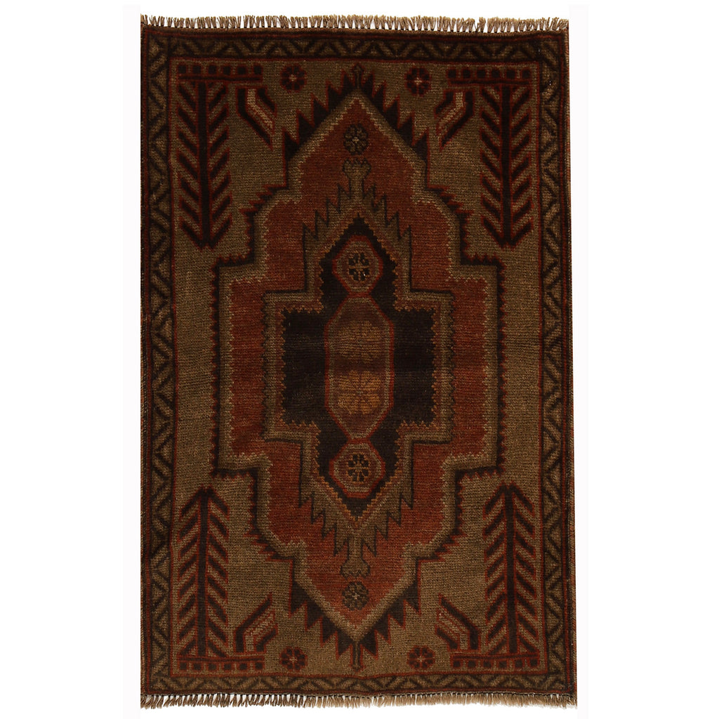 Premium Handwoven Overdyed Area Rug 4.2x2.9 ft