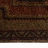 Premium Handwoven Overdyed Area Rug 4.2x2.9 ft