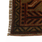 Premium Handwoven Overdyed Area Rug 4.2x2.9 ft