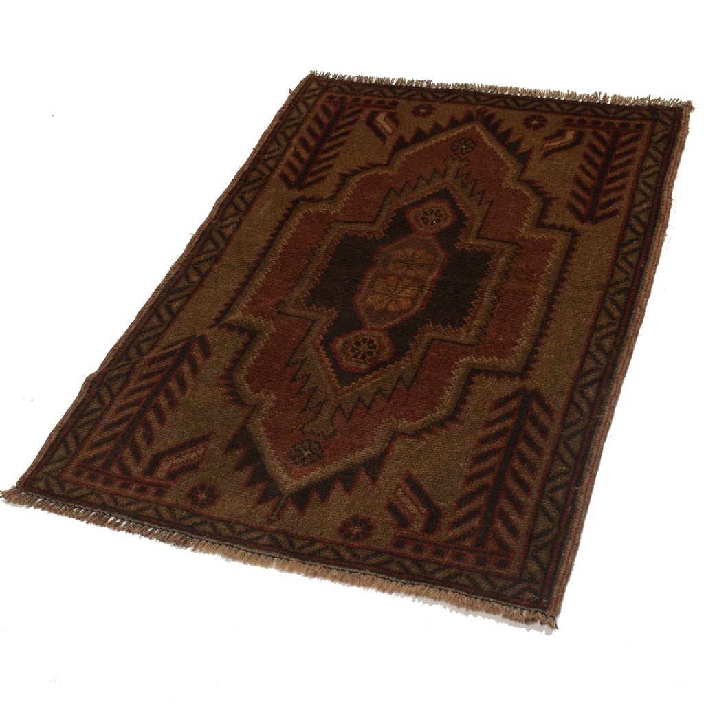 Premium Handwoven Overdyed Area Rug 4.2x2.9 ft
