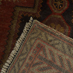 Premium Handwoven Overdyed Area Rug 4.2x2.9 ft