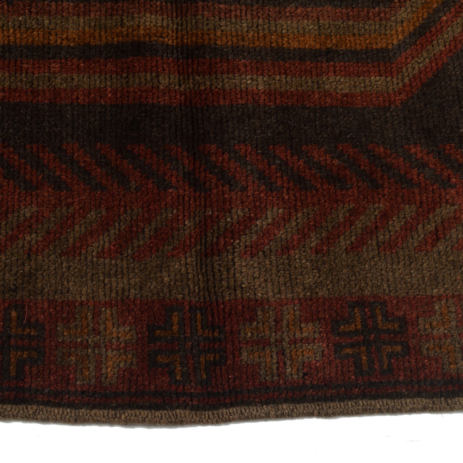 Classic Vintage Overdyed Persian Rug 4.4x2.8 ft
