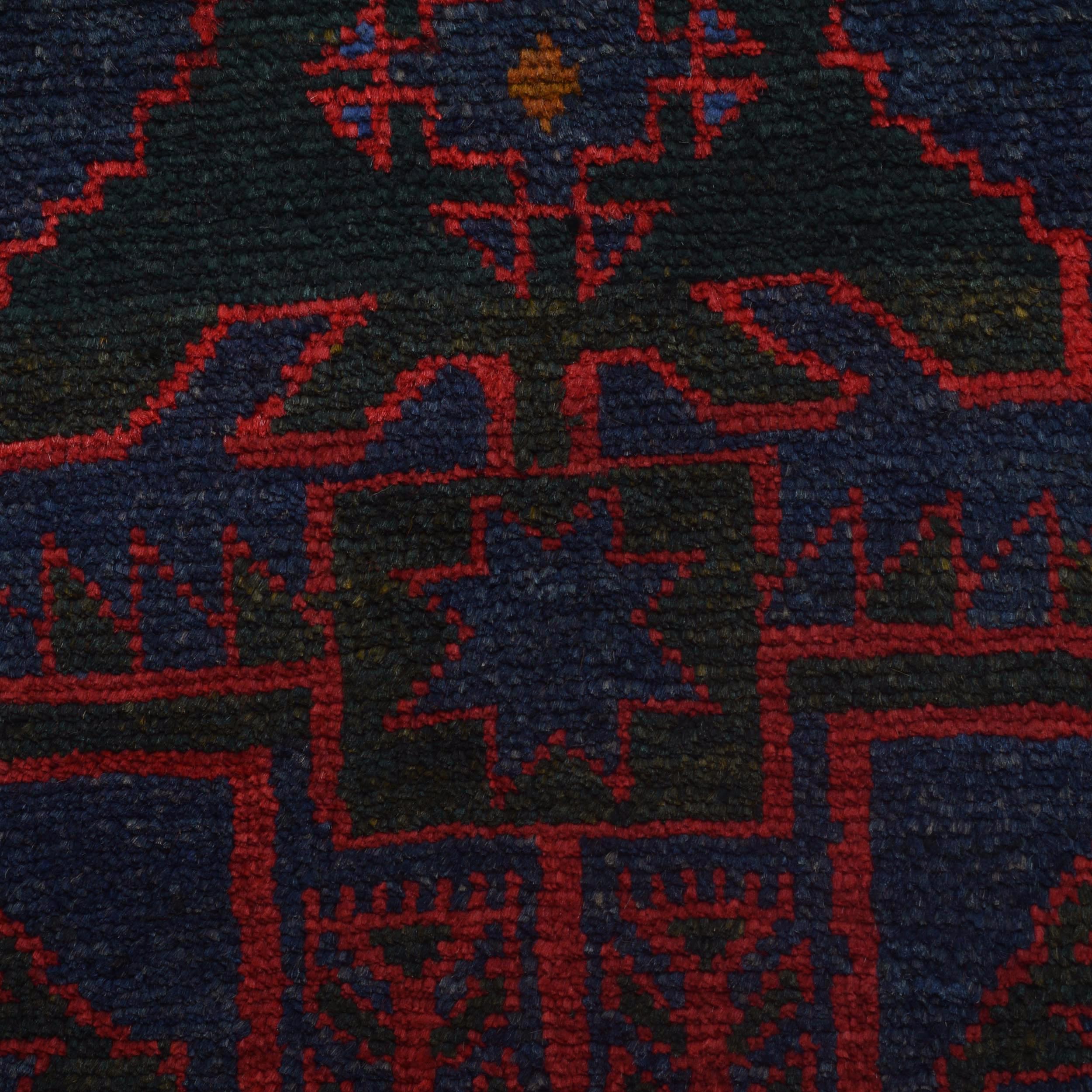Afghan Mosque Prayer Rug 4x2.8 ft