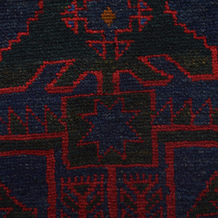 Afghan Mosque Prayer Rug 4x2.8 ft