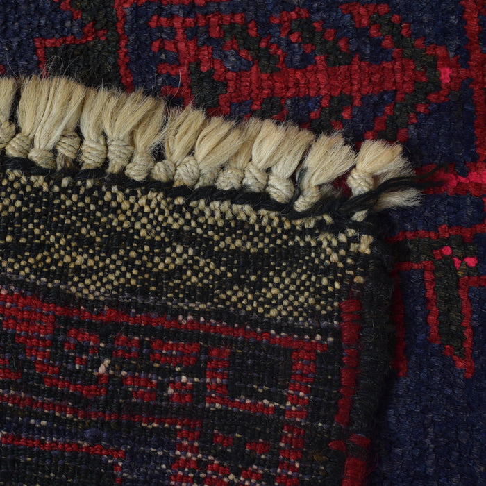 Afghan Mosque Prayer Rug 4x2.8 ft