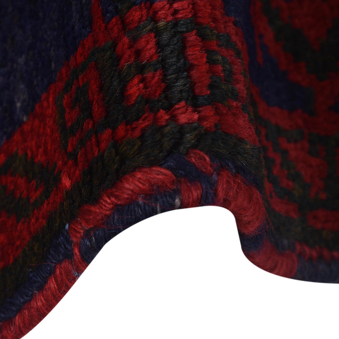 Afghan Mosque Prayer Rug 4x2.8 ft