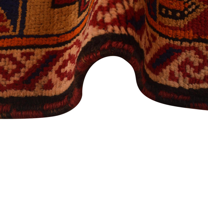 Handcrafted Afghan Prayer Mat Work 4.6x3 ft