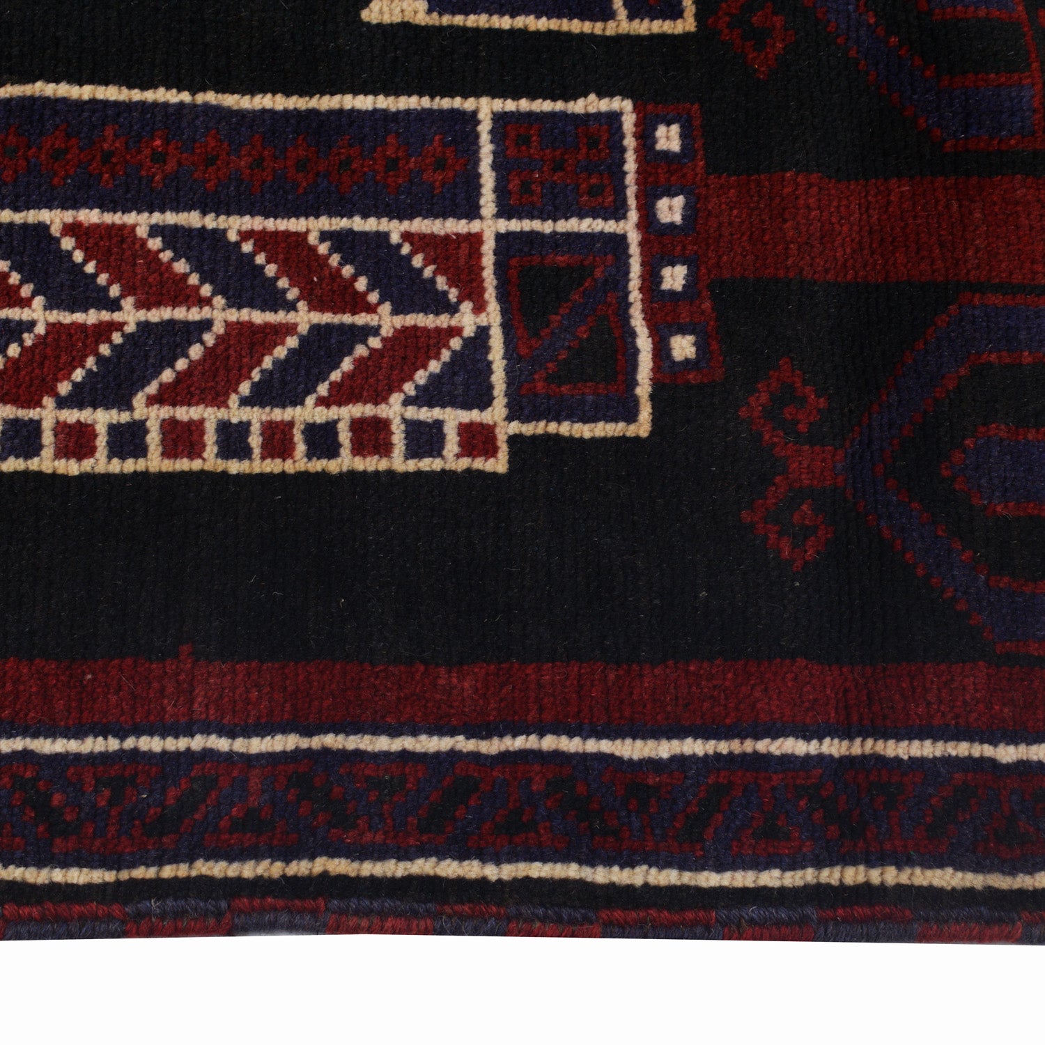 Prayer Mat Tribal Afghan 4.4x2.8 ft