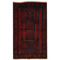 Afghan Classic Prayer Rug 4.6x3 ft