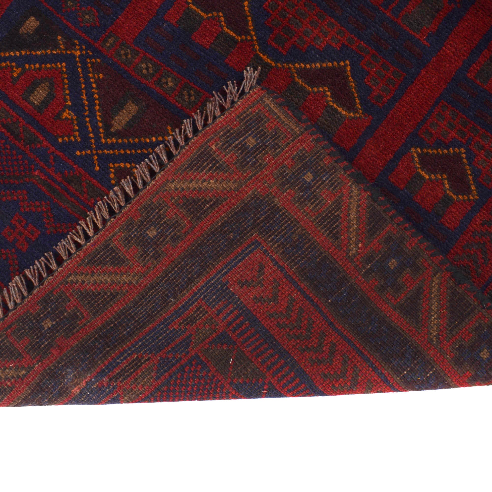 Prayer Rug Afghan Craft 5x2.7 ft