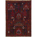 Afghan Weaving Prayer Mat 4.4x3 ft