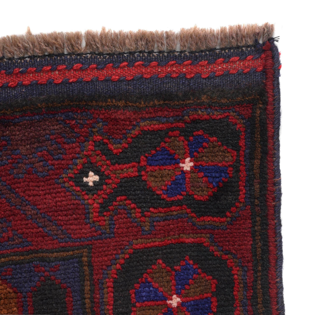 Afghan Design Prayer Rug 4.7x2.9 ft