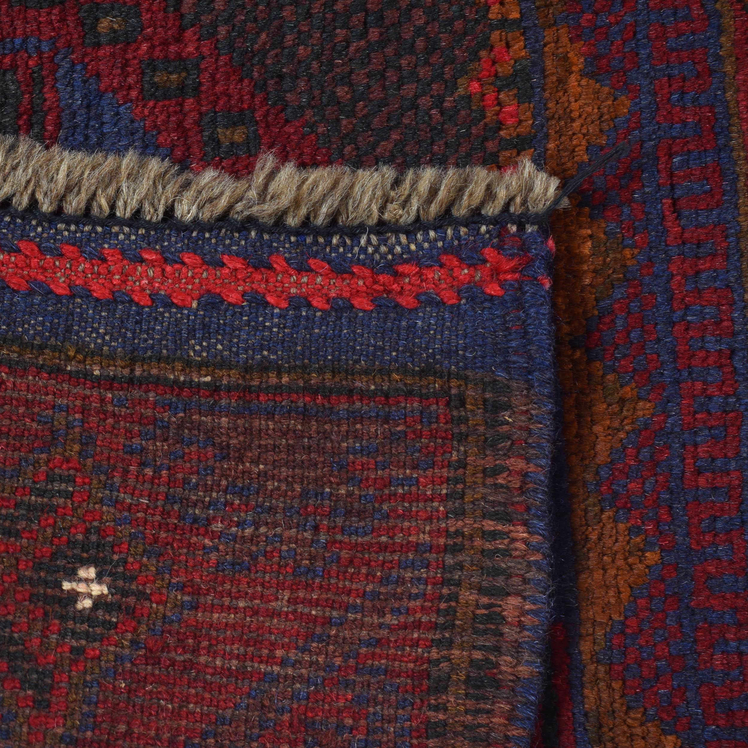 Afghan Design Prayer Rug 4.7x2.9 ft
