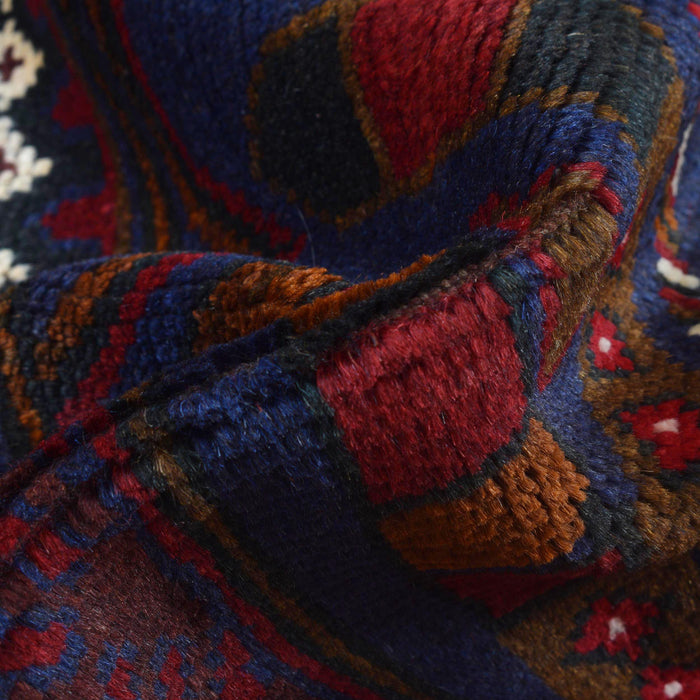 Afghan Design Prayer Rug 4.7x2.9 ft