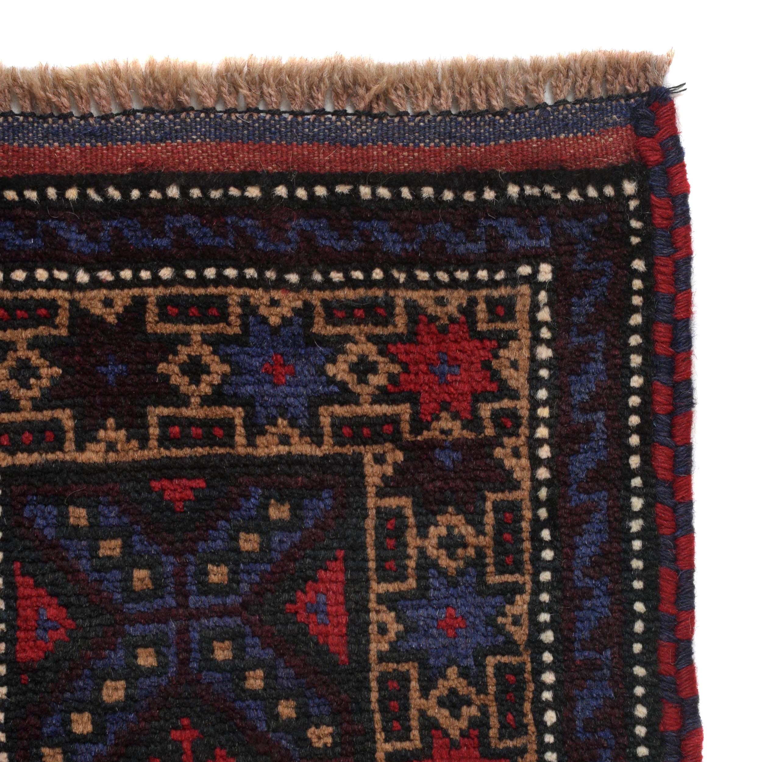 Traditional Prayer Mat Afghan 4.6x2.7 ft