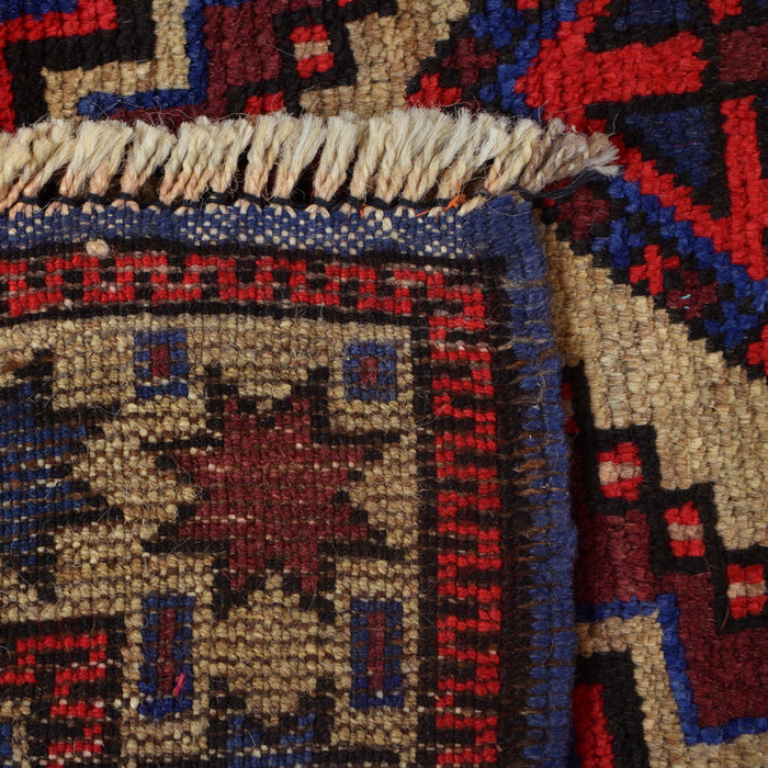 Prayer Rug Artisan Afghan 4.5x2.7 ft