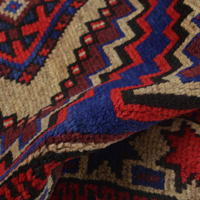 Prayer Rug Artisan Afghan 4.5x2.7 ft