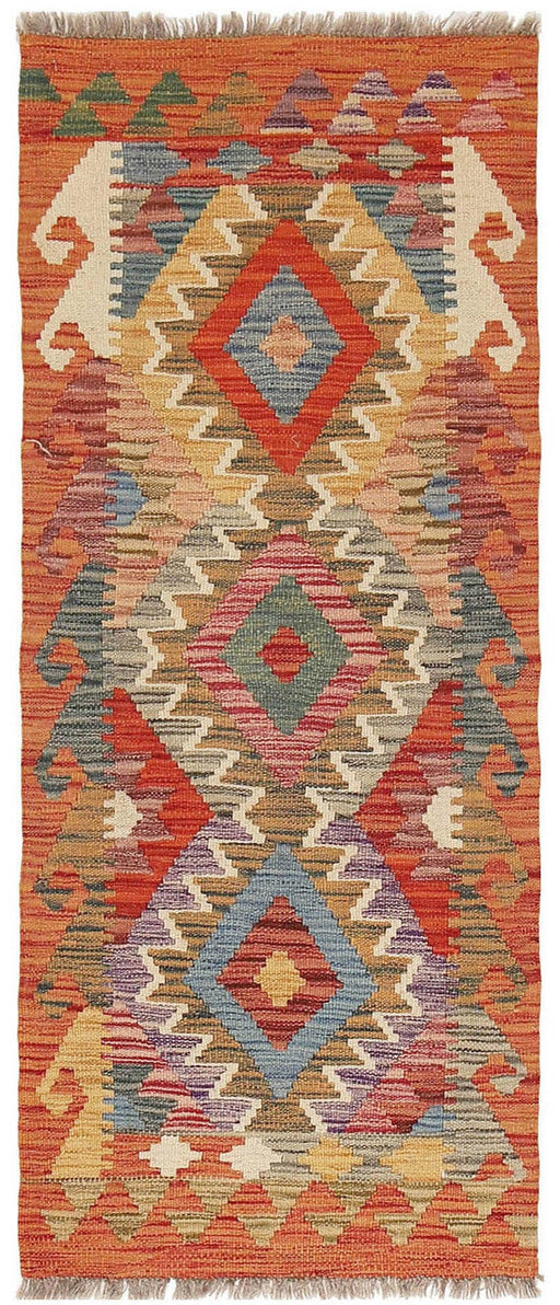 hand knotted runner rug, tribal wool design rug, Afghan runner rug, handcrafted wool rug, tribal design rug, 