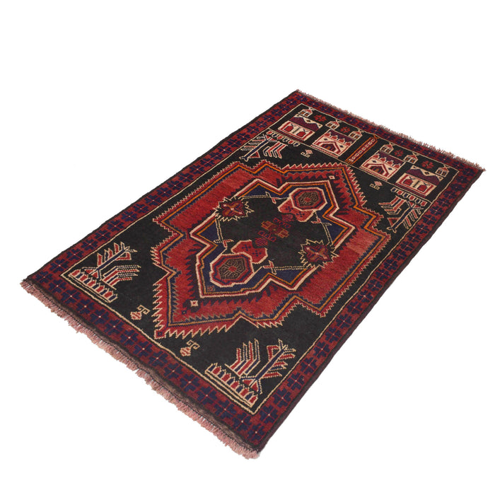 Prayer Mat Classic Afghan 4.8x2.9 ft