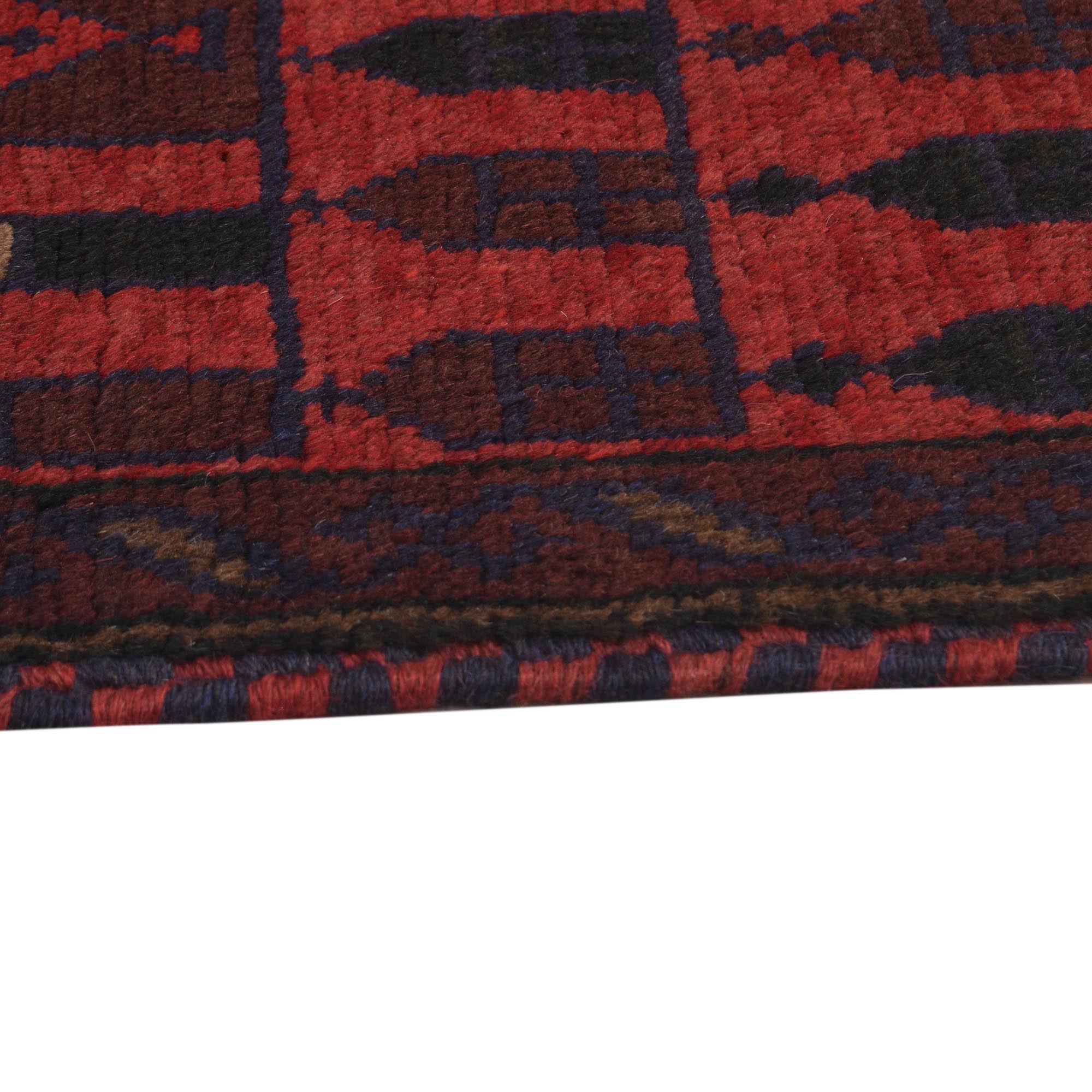 Afghan Tribal Worship Rug 4.4x2.9 ft
