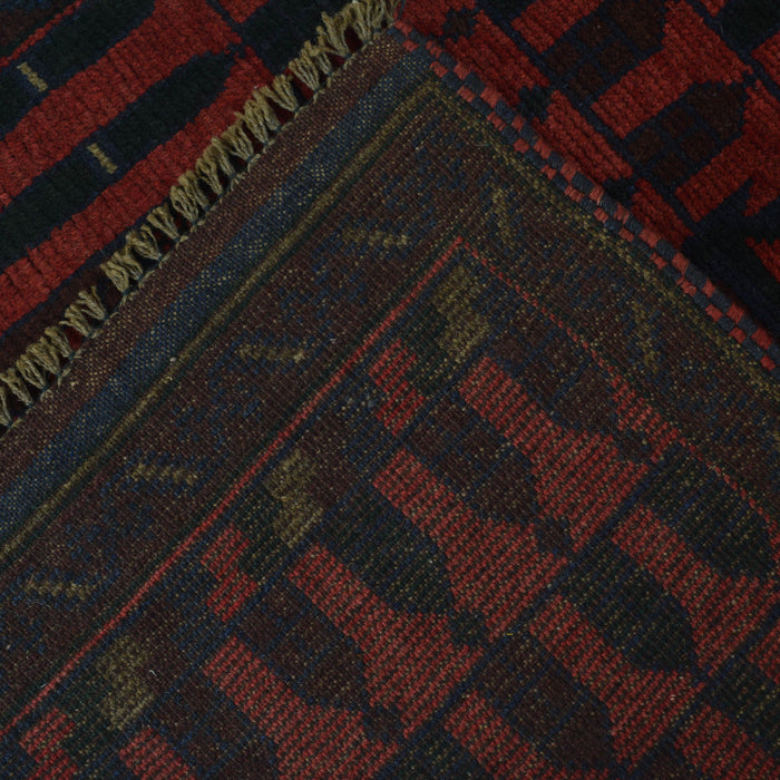 Afghan Tribal Worship Rug 4.4x2.9 ft