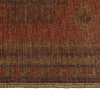 Artistic Handmade Overdyed Wool Rug 4.8x2.6 ft