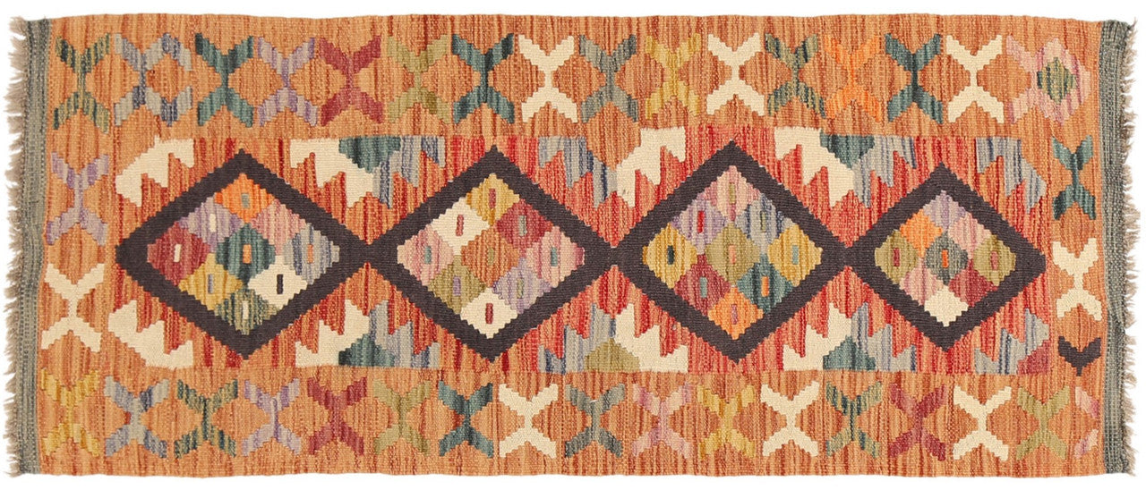 afghan tribal design rug, natural fiber runner rug, decorative hallway rug, ethnic design wool rug, 