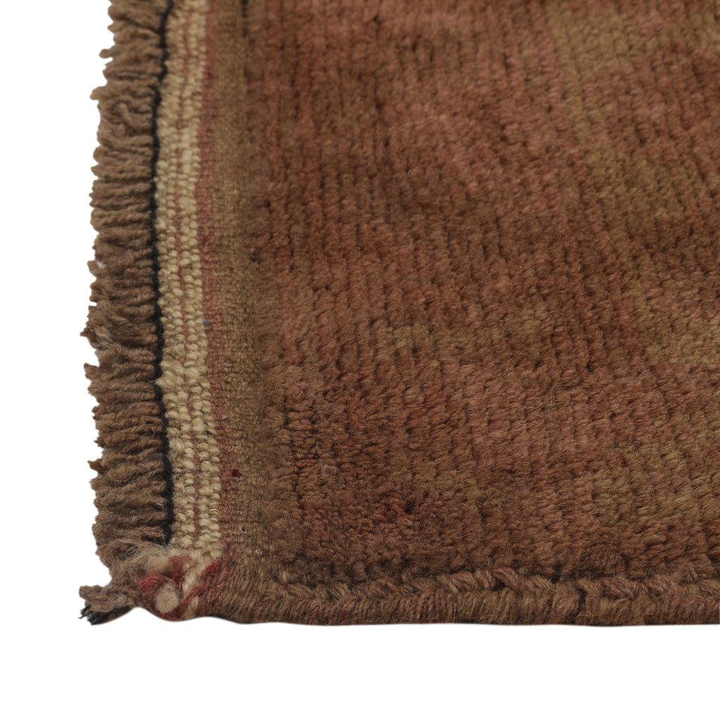 Elegant Boho Overdyed Area Rug 4.4x2.9 ft