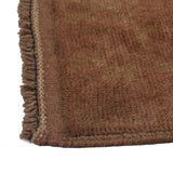 Vintage Inspired Overdyed Wool Rug 4.5x2.9 ft