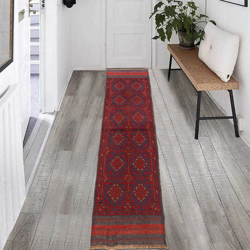 Hand-Knotted,  Afghanistan Runner Rug,  Afghan, Runner Rug,